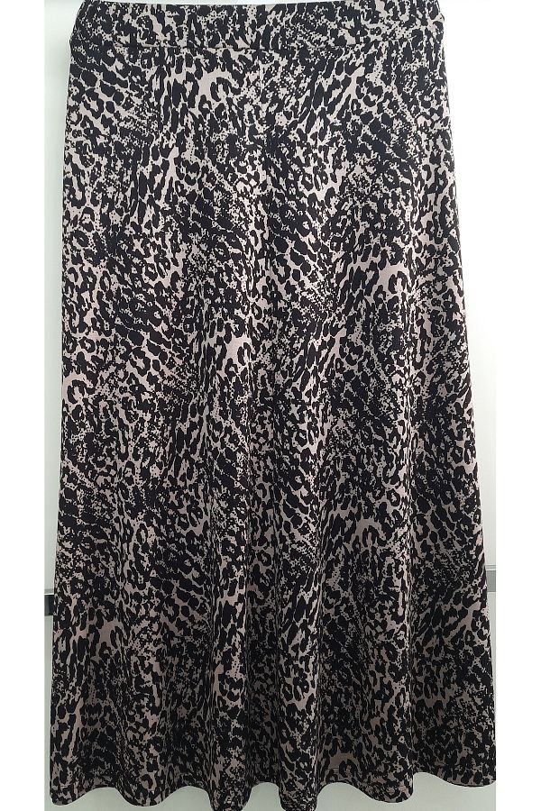 N.Y.YILDIZ-Star New 2 Pattern Lycra 1St Class Three Pieces Bell Model Elastic Waist Mother's Skirt Without Lining 1