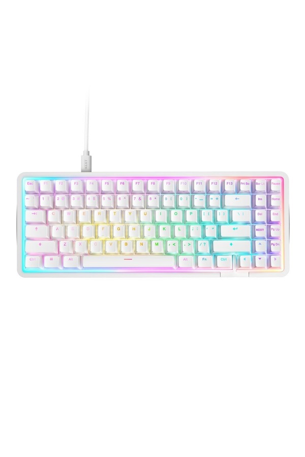 Nzxt-وظيفة Elite Mini TKL باللون الأبيض 1