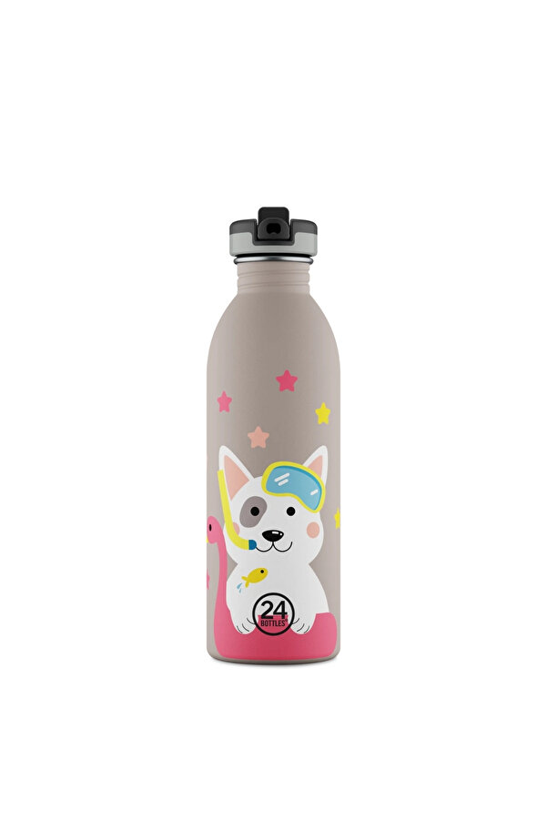24Bottles Kids Bottle Lucky Dog Paslanmaz Çelik Çocuk Su Matarası 500 ml