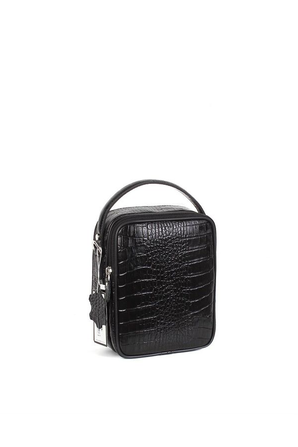 Aka-Leather Black Hand and Shoulder Bag 347 12 1