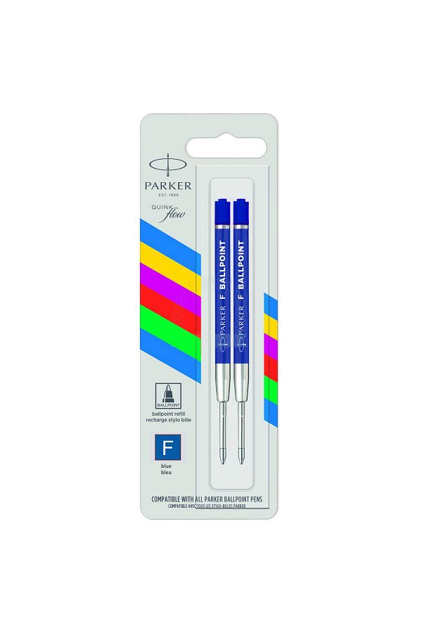 Parker-Pen PVV F Blue - Set of 2 1