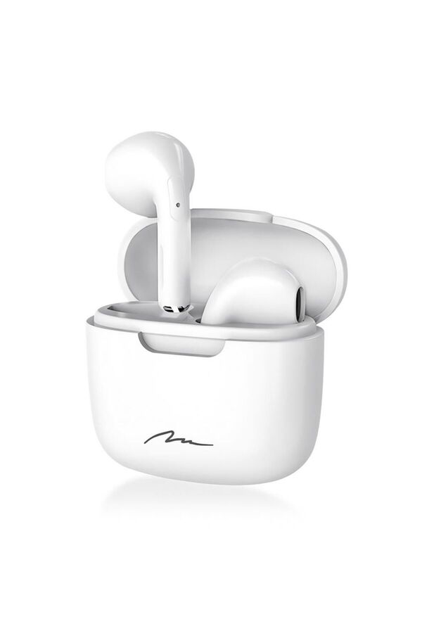 Mediatech-Casti Wireless Media-Tech R-Phones TWS+, Bluetooth 5.3, Touch Control, Alb, 46x46x23mm 1