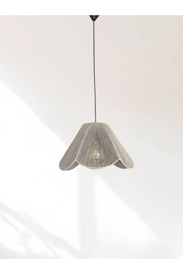 KorFam-Work Handmade Bohem Flower Shape Rustic Chandelier 1