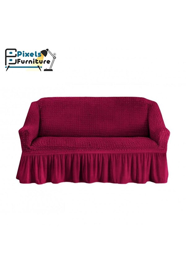 PixelsFurniture-Pixel Furniture 2-Person Sofa Cover, Stretchy, Anti-Wrinkle, Anti-Slip, Durable Washable Cover 1