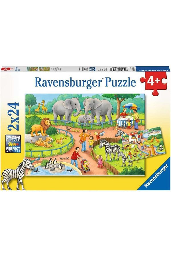 Mu Art Ahşap-Mrt Puzzle 07813 Zoo Art 871301 1