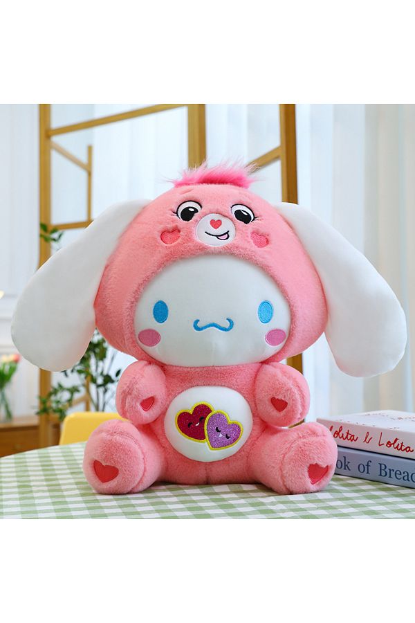 Choice-AS a picture 30cm B Anime Cartoon Care Bears Cross-Dressing Plush Toy Japanese New Rainbow Bear Plus 1