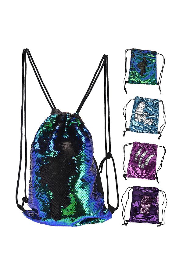 Homelux-Reversible Sequin Backpack, 46x35 cm – Style, Color & Fun on the Go! 1