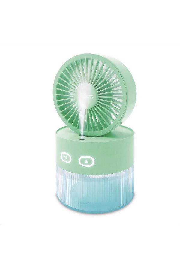Mediatech-Umidificator de aer Media-Tech BREEZE FAN MT6515, 3 viteze, 2 moduri umidificator, rezervor de apa 1