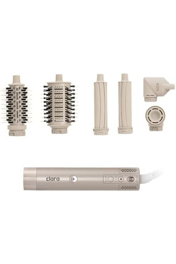 Clara-Multi Styler for All Hair Types – 6-in-1 Styling Tool with Auto-Wrap Curlers, Blow Dryer, Ro 1