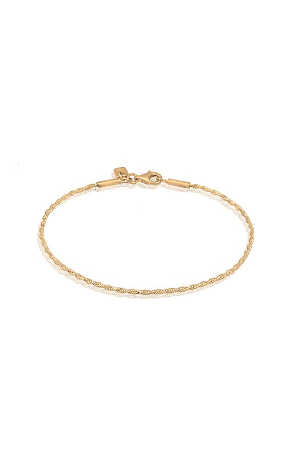 KUZZOI-Bracelet Bracelet Men Cord Chain 925 Sterling Silver Gifts for Men 21 cm 1