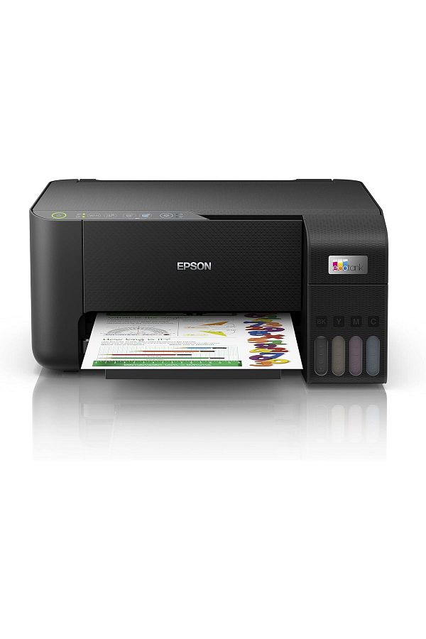 EPSON-طابعة EcoTank L3250 للاستخدام المنزلي بخزان حبر ملون مقاس A4، 3 في 1 مع واي فاي وتطبيق Smart Panel، مقارنة 1