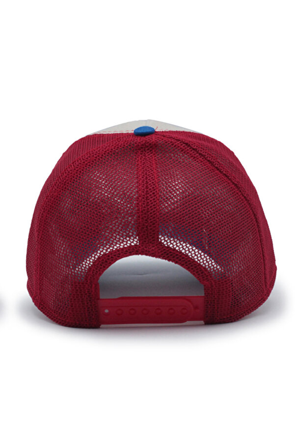 Trucker Mickey Hand Model Interchangeable Crest Mesh Hat Blue Gray