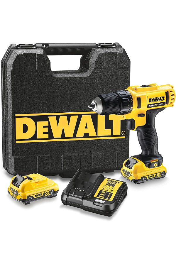 Dewalt-DCD710D2-QW Cordless Screwdriver 10.8 V/2.0 Ah 1