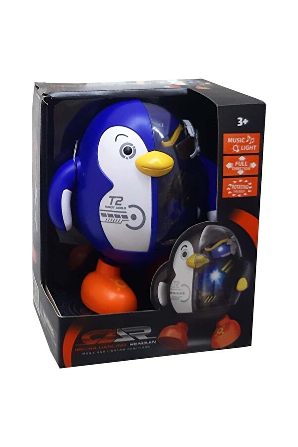 sfs elektrik Işıklı Müzikli Penguen Robot