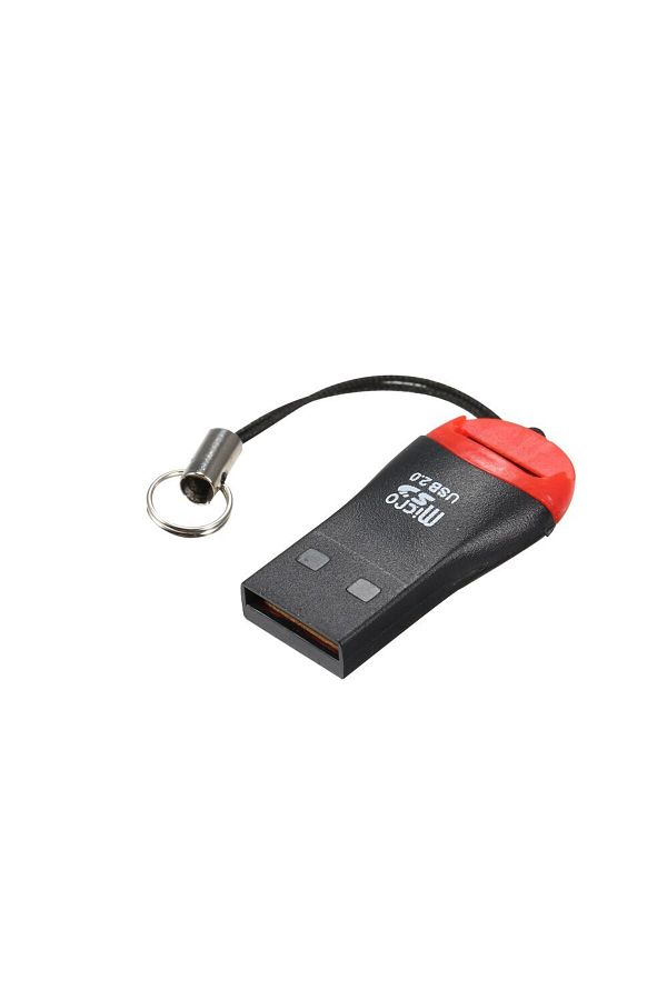 G Golden Case-TF Micro SD card reader for USB 2.0 with cord 1