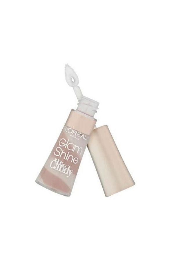 L'Oreal Paris-Lip gloss, Loreal, Glam Shine Fresh, 711 Nude BonBon 1