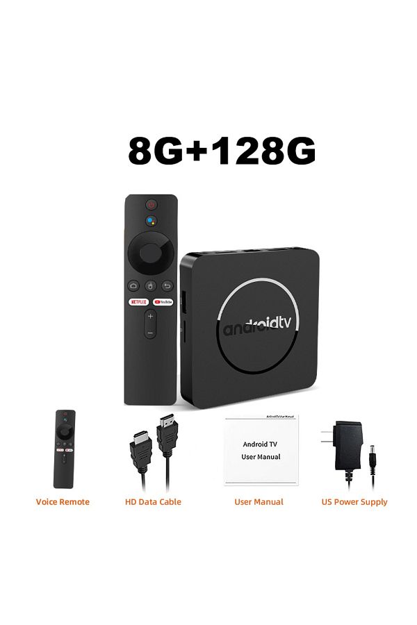 Choice-EU Plug 8G 128G Q10 Android14 8K HDR10+ Smart TV Box Allwinner H313 128G Dual Wifi BT5.0 Set Top Box 1