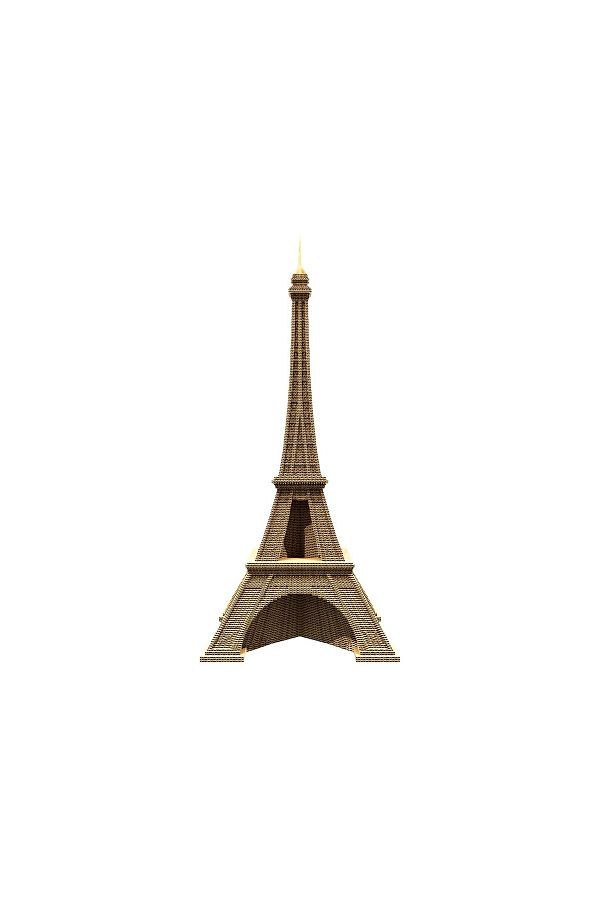 ROKR-3D Puzzle, EIFFEL TOWER, Cardboard, 224 pieces 1