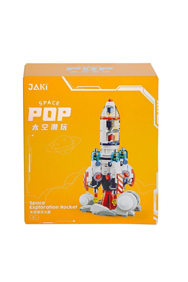 paraply JK8508 Jaki Uzay Roketi Blok Seti -Vagon life Kız Çocuk Erkek Çocuk Oyuncak Eğitici Oyuncaklar