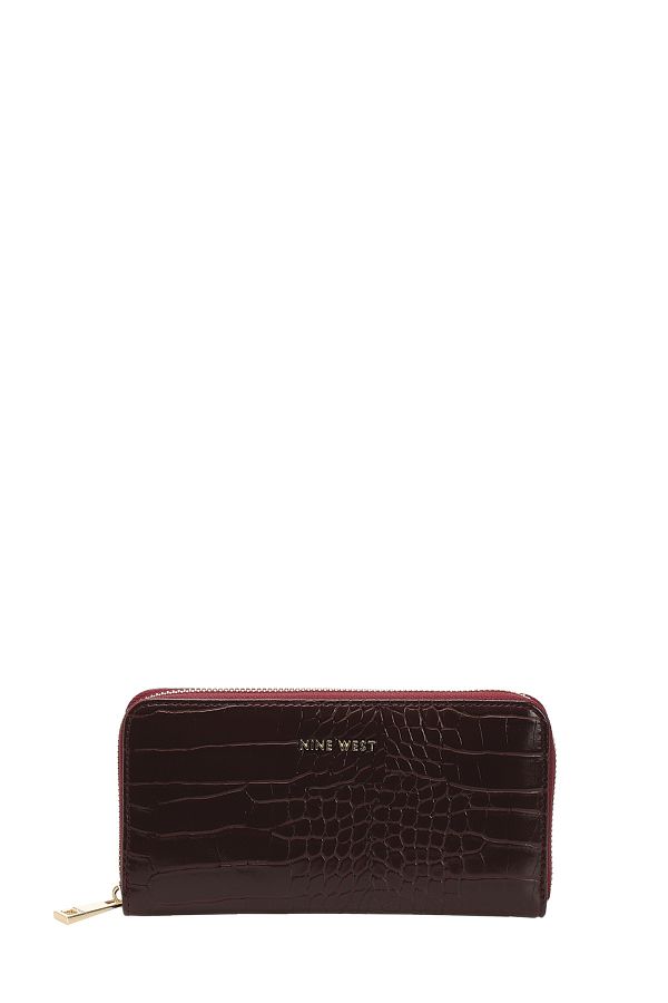 Nine West-ROSSWALL 4PR Claret Red Damen-Geldbörse 1