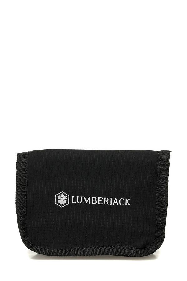lumberjack-Ripstop Czdn 4Pr Black Men's Wallet 1