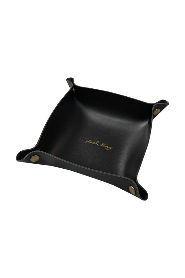 Choice-M black Nordic Style Leather Storage Tray Desktop Organizer For Key Jewelry Cosmetic Storage Box Fol 1