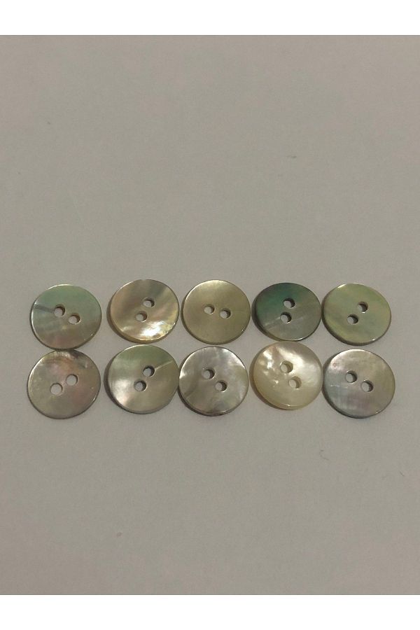 BRAVE TEKSTİL ÜRÜNLERİ-Real Original Button Small Size Button 18 Size Button - Pack of 10 Buttons 1