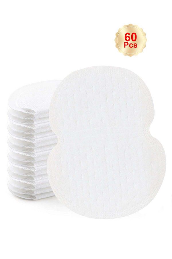 Sweat Pads-60 قطعة من وسادات امتصاص العرق غير المرئية للاستخدام مرة واحدة، رقيقة للغاية، فائقة الامتصاص، غير مرئية، مريحة، غير 1