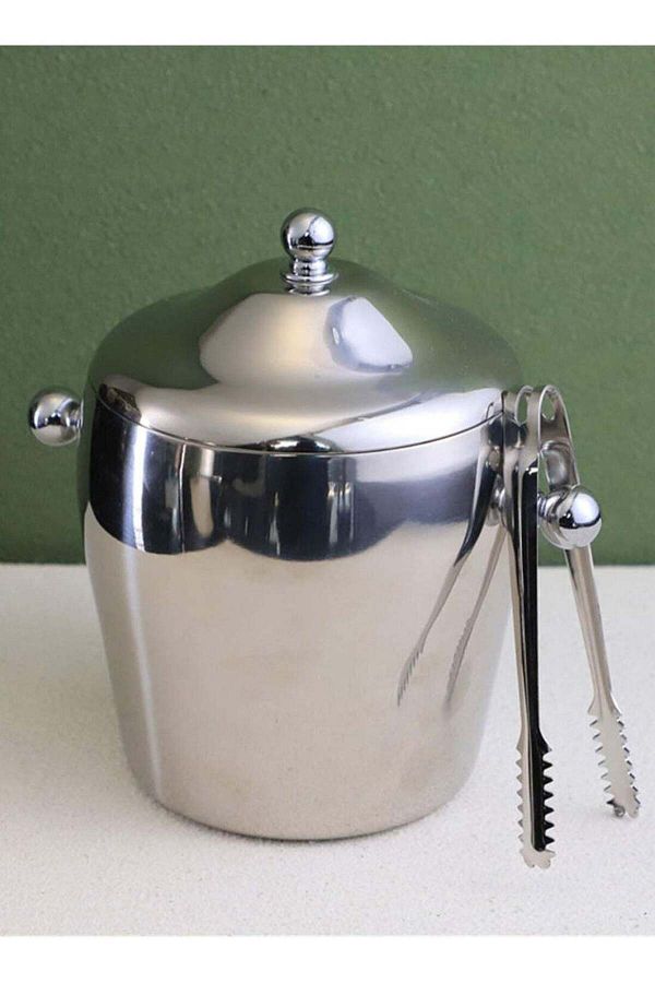 ALMUFARREJ-Ice bucket, stainless steel, 1.5 L 1