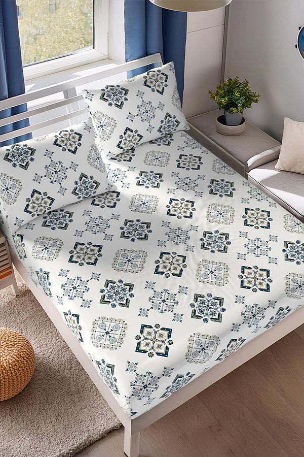 Lorien-Crystal Patterned Elastic Sheet Set - Single/Double/Queen Size 1