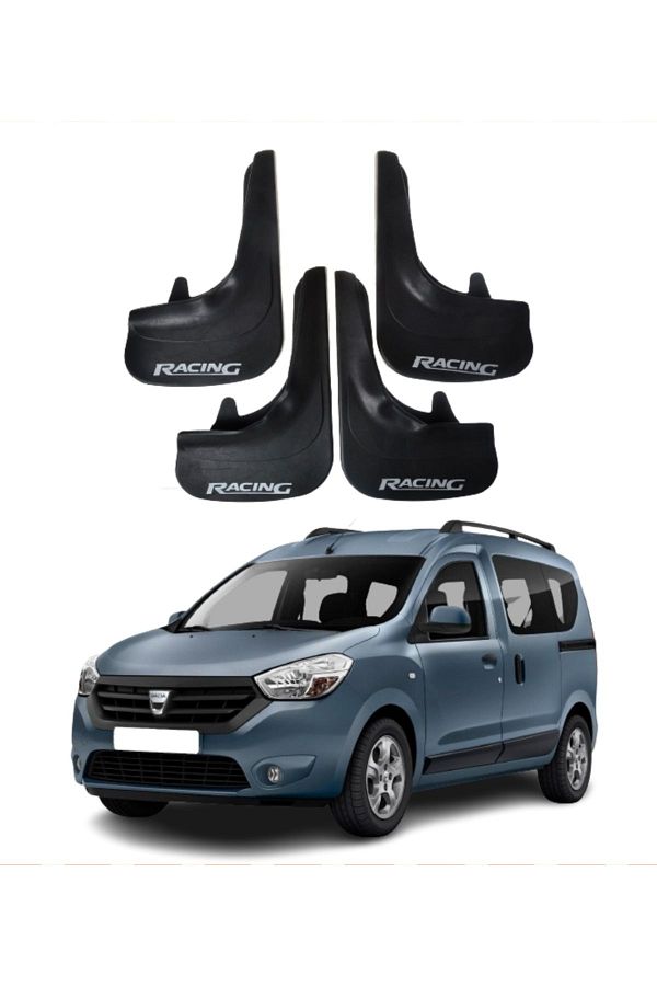 SONİKON LİNE-Dacia Dokker Compatible with All Cases Racing Written 4-Piece Gaiter Mudguard Mudguard Modified 1