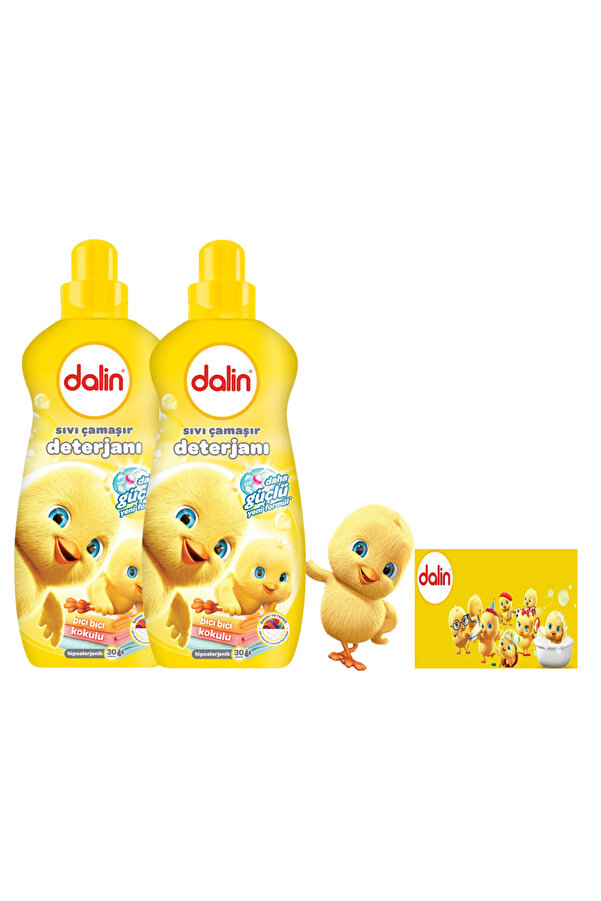 Dalin X 2 Adet Sıvı Çamaşır Deterjanı 1500 ml ( Daha güçlü yeni formül )