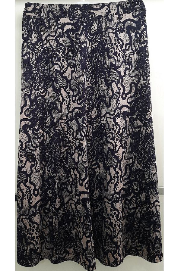 N.Y.YILDIZ-Star New 1 Pattern Lycra 1, Class Three Piece Bell Model Belt Elastic Mother's Skirt Without Lining 1