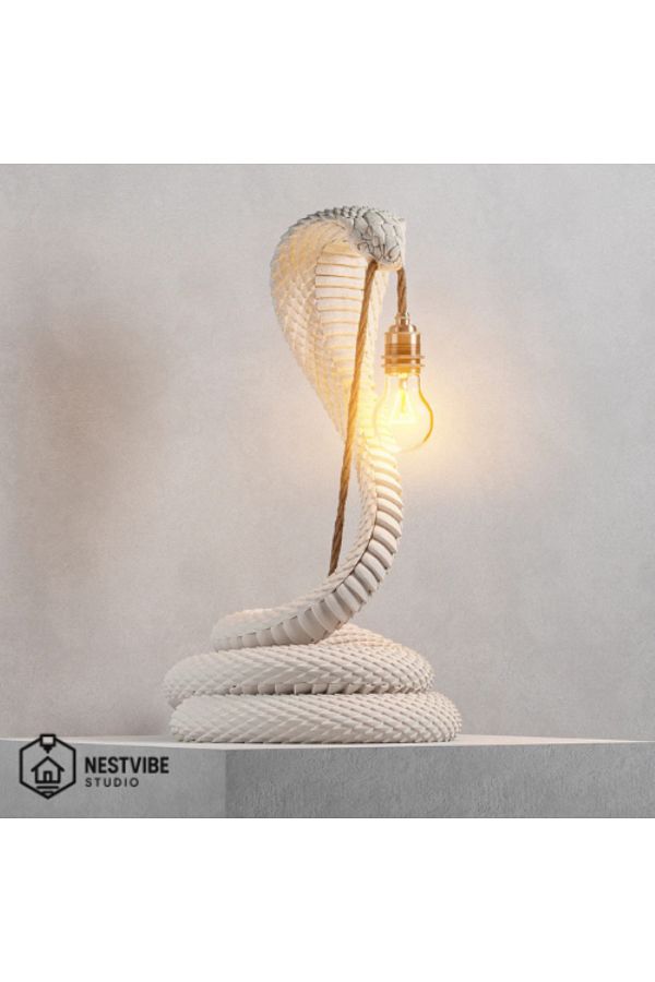 DREAM MODE-Stylish Table Lamp Nestvibe Special Series with Cobra Design 1