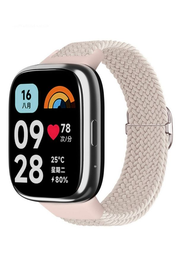 İncisoft-ساعة Xiaomi Redmi Watch 3 Active متوافقة مع حزام شبكي ناعم مع إبزيم معدني قابل للتعديل 1