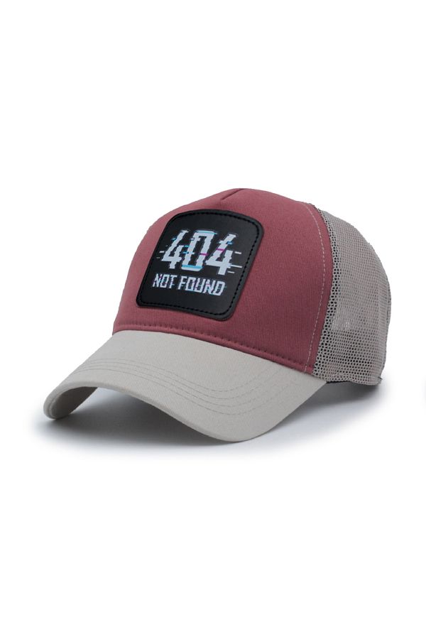 Trucker-404 لم يتم العثور على نموذج قابل للاستبدال، قبعة شبكية مطرزة بالحجر 1