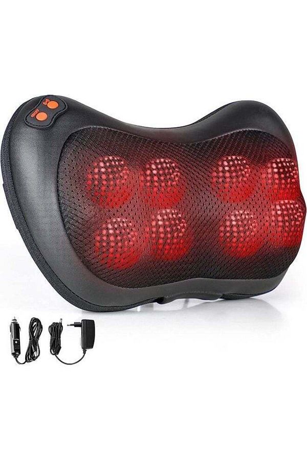 Saharaz-Massager with Heat,3 Speeds & Timer, 15 Minutes Automatic Shut-Off Protection,2 Adapters Included 1