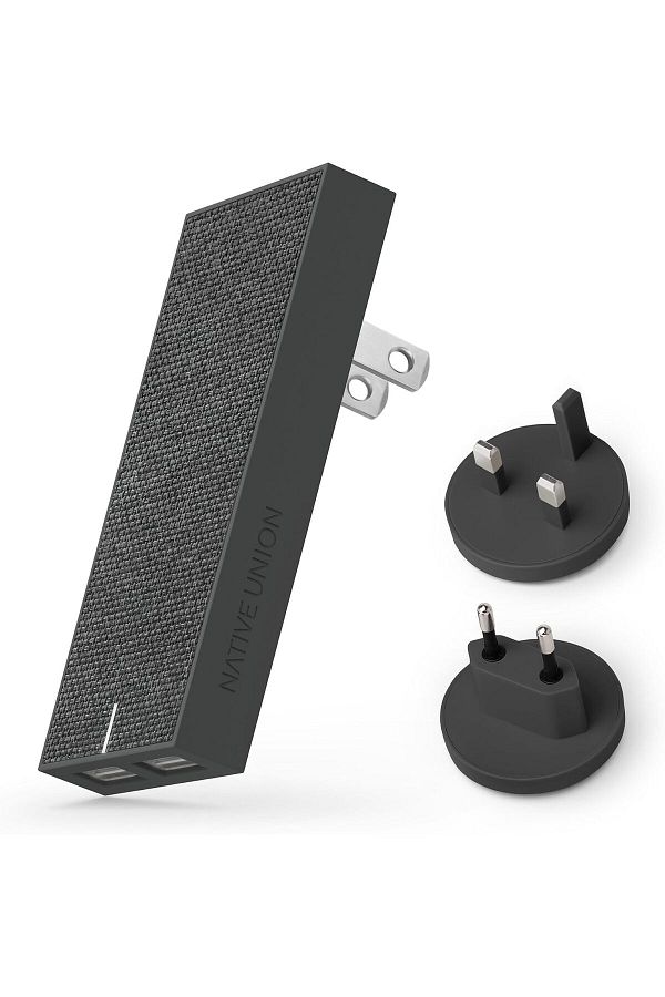 Native Union-SM2-GRY-FB-INT-AP mobile device charger Indoor Black 1
