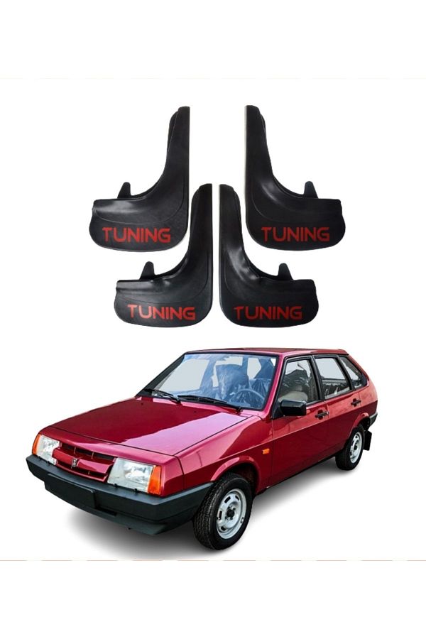 SONİKON LİNE-Lada Samara Tuning Written 4-Piece Dust Cover Mudguard Mudguard Compatible with All Cases Modified 1