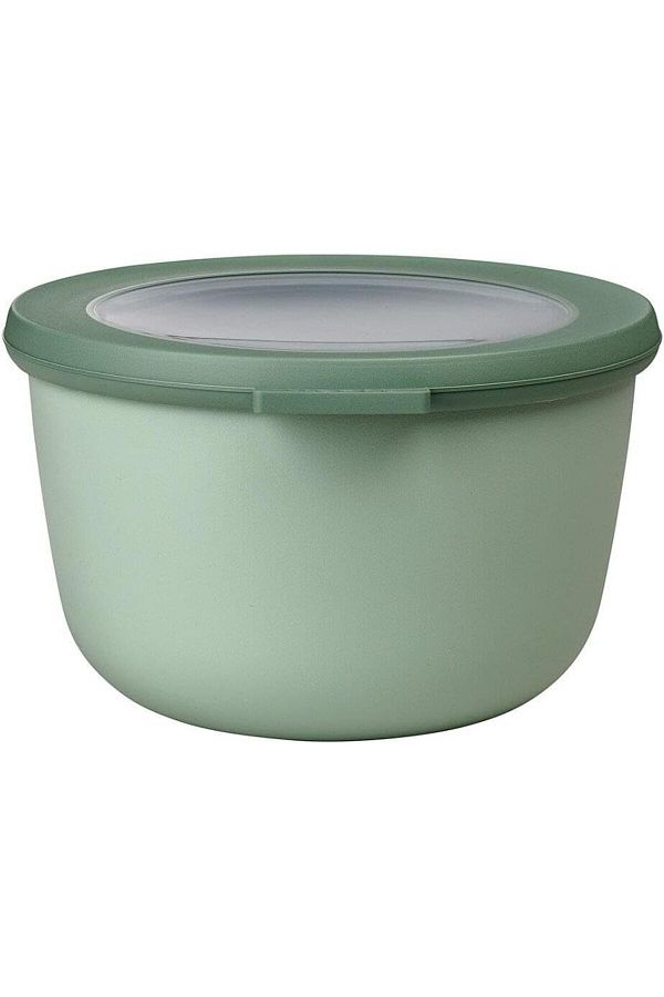 Mu Art Ahşap-Mrt - Multi Bowl Cirqula Round - Storage Container with Lid - Airtight Storage Container for Refrigerator 1