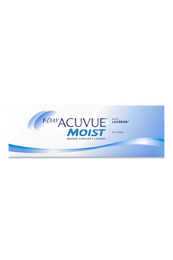 ACUVUE-1-DAY Moist Contact Lenses - Pack of 90 - (3 Power) 1