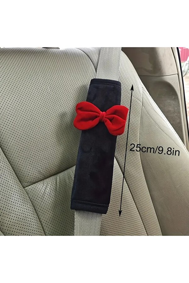 Dodemert Home Sevimli Kurdela Yumuşak Araba Koltuk Kemeri Kılıfı Omuz Koruyucu 1 ADET