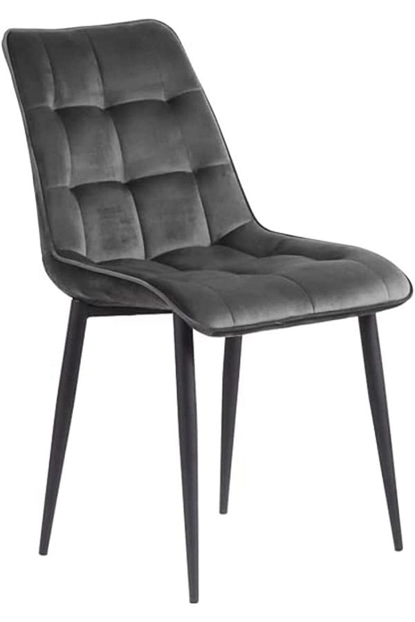 MAPLE HOME DECORATION-Power Velvet Chairs Modern Accent Dining Chairs Flannelette Comfy Upholstered Living Room Furniture 1