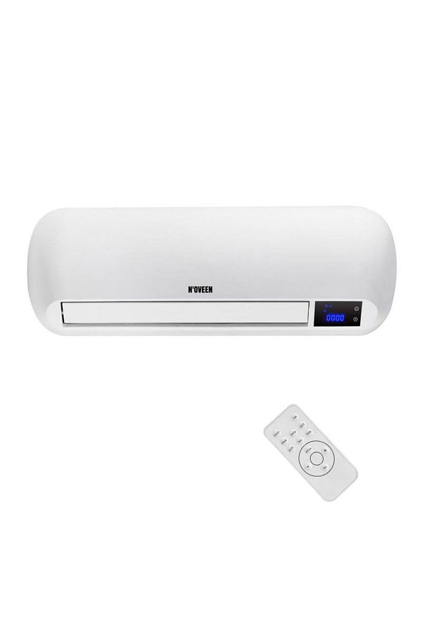 Noveen-Noveen HC2100 wall fan heater, 2000 W, LED display and thermostat, PTC heating element 1