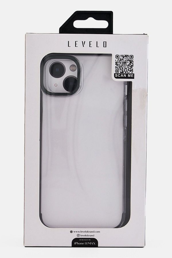 Levelo-جراب خلفي شفاف لهاتف iPhone 14 Plus Sensa 1