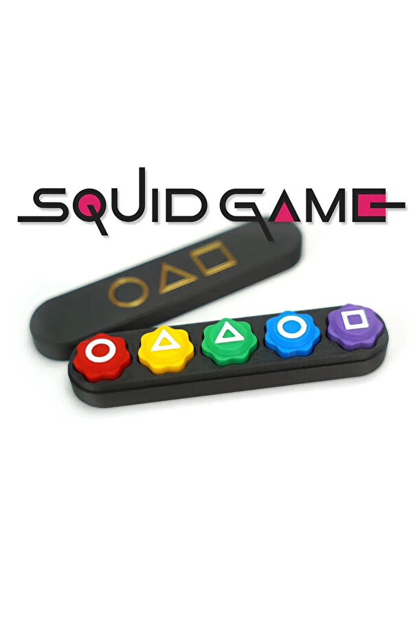 SYK Design Squid Game 2 Gonggi 5 Taş Oyunu Kutulu