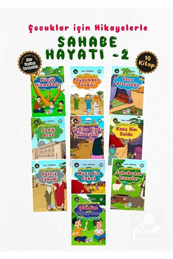 Aksa Çocuk Hikayelerle Çocuklar Için Sahabe Hayatı Set (10 KİTAP)