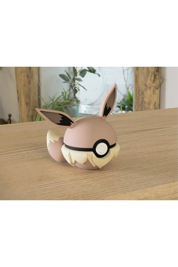 Modellio3D-Pokemon Balls 1 Eevee 1