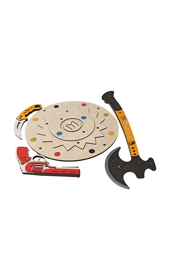 Ahtek-Wooden Toy Set'4,Iyi Shield Resurrection Sets Eticset1479 1