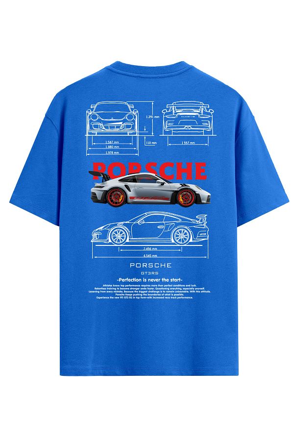 VEK-Porsche Kids T-Shirt 100% Cotton Car Printed 1
